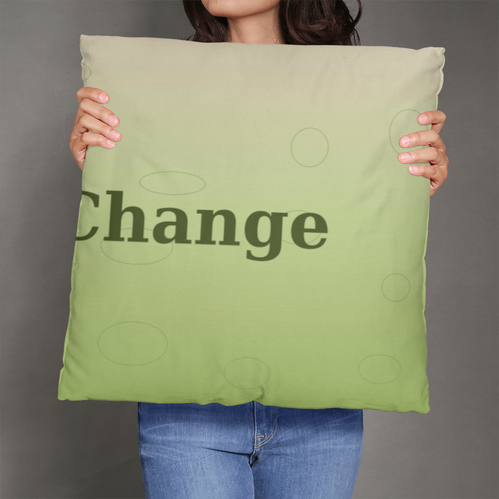 Be the Change Cushion