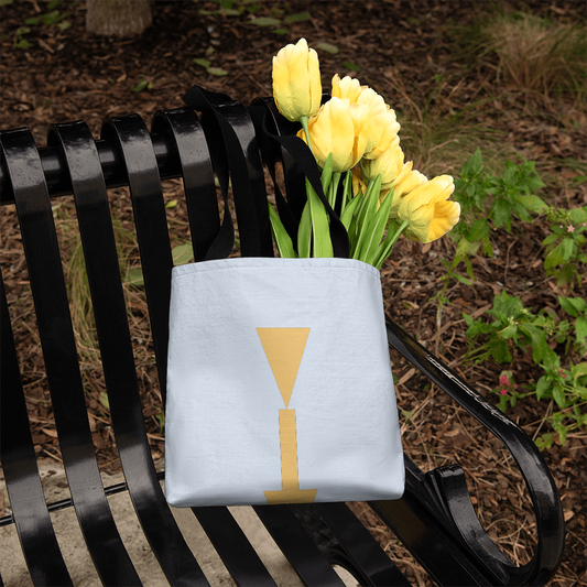 Act Now: Save Our Planet Tote Bag – Pastel Blue