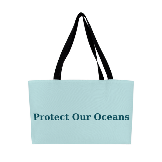 Protect Our Oceans Weekender Tote Bag