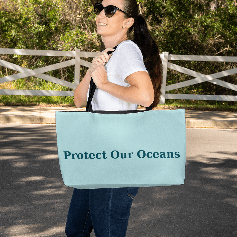 Protect Our Oceans Weekender Tote Bag