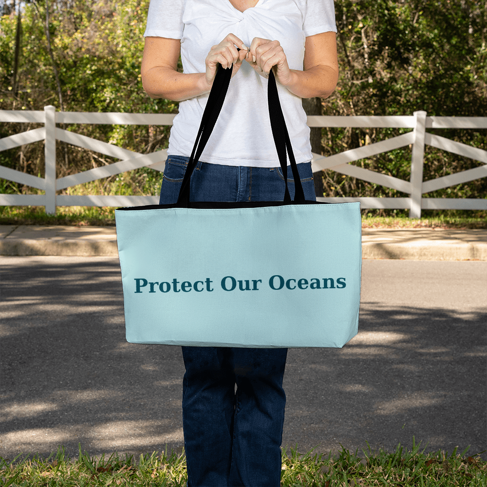 Protect Our Oceans Weekender Tote Bag