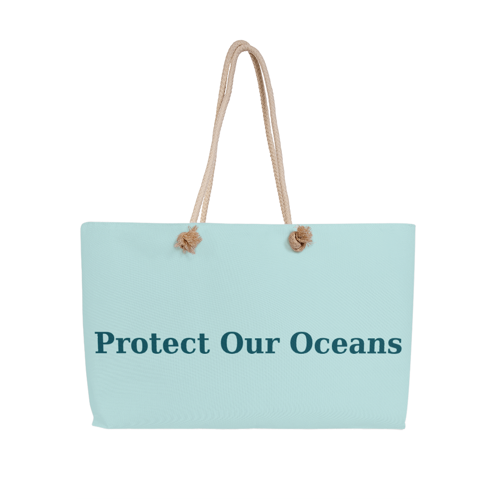 Protect Our Oceans Weekender Tote Bag