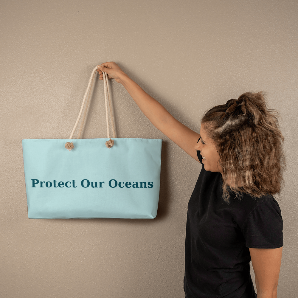 Protect Our Oceans Weekender Tote Bag