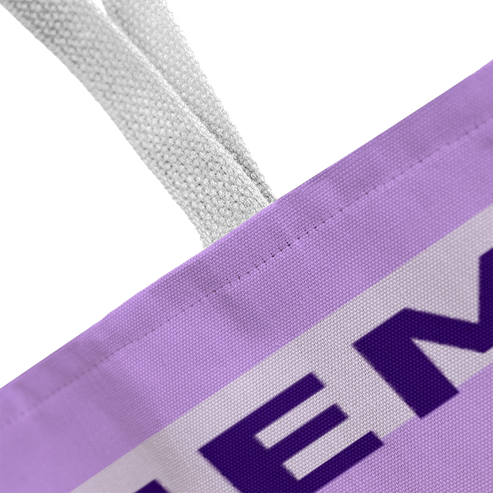 They/Them Pronoun Tote Bag (Pastel Top)