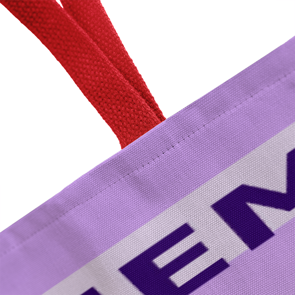 They/Them Pronoun Tote Bag (Pastel Top)