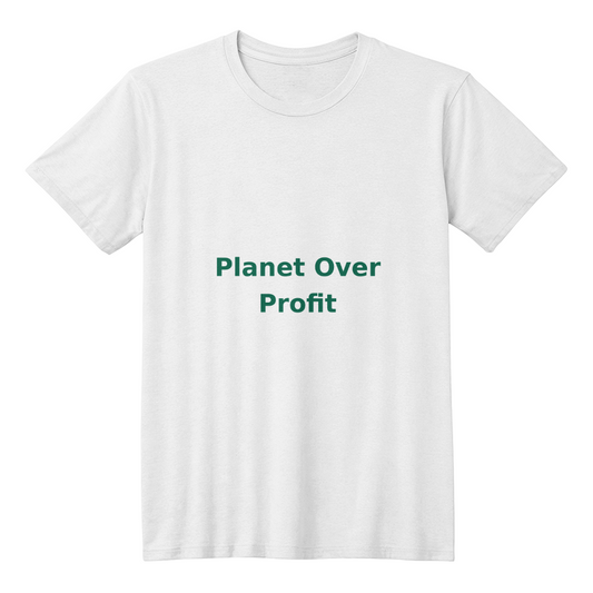 Planet Over Profit Eco-Friendly Tee