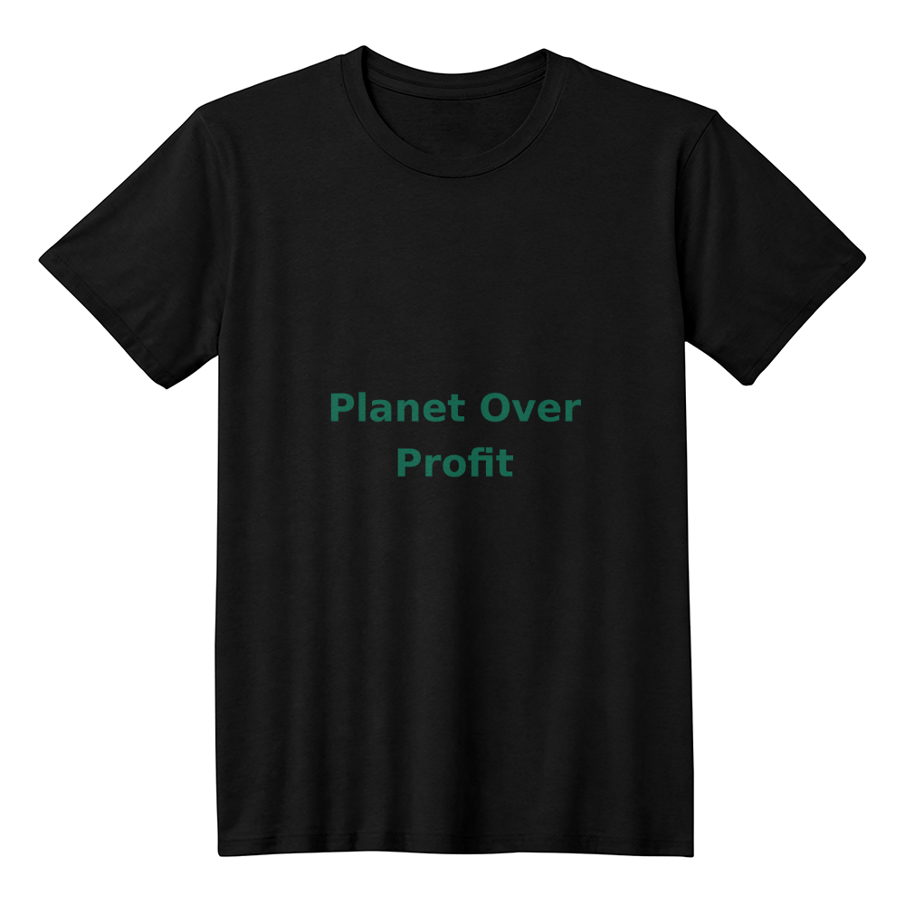 Planet Over Profit Eco-Friendly Tee