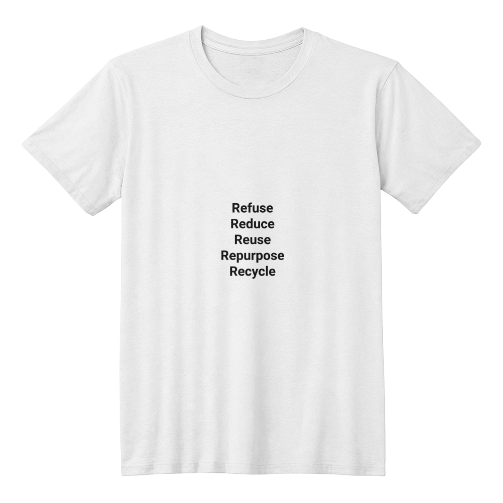 5 R's Sustainability T-Shirt