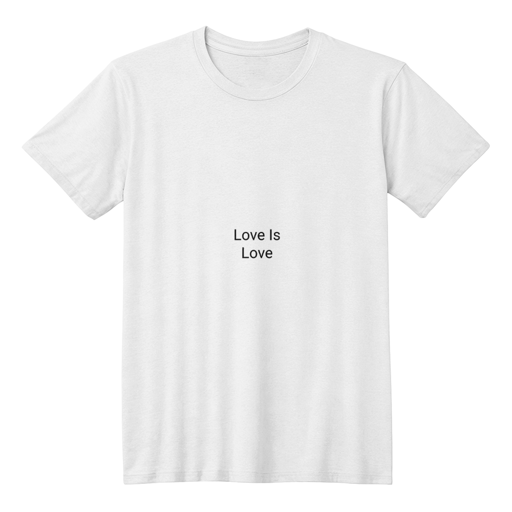 Love Is Love Minimalist T-Shirt