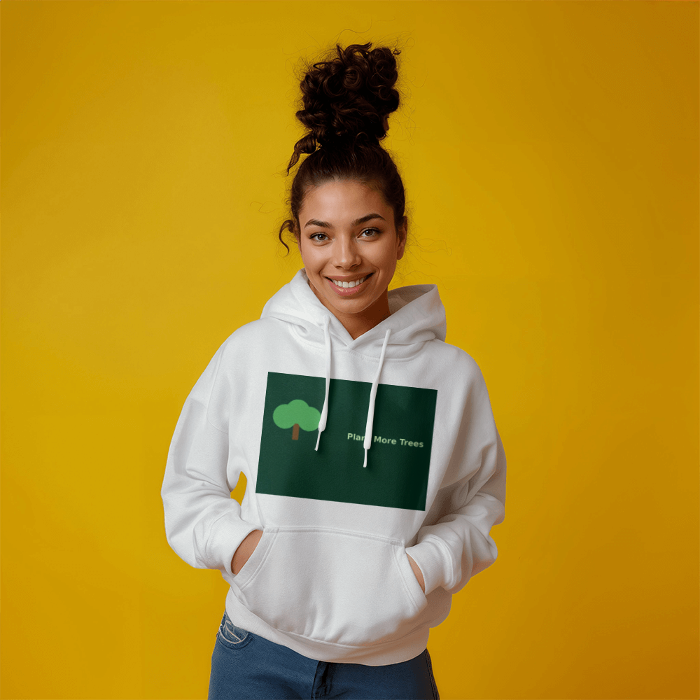 Plant More Trees Eco Hoodie
