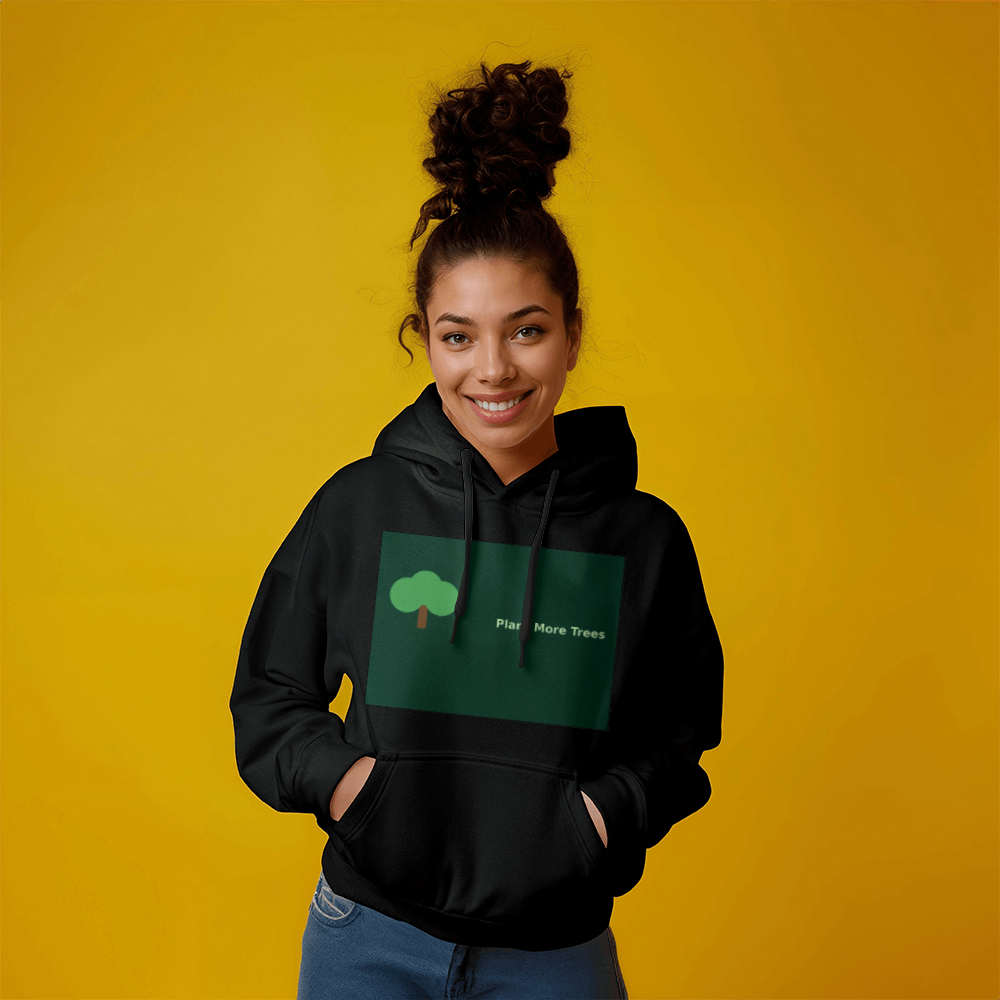 Plant More Trees Eco Hoodie