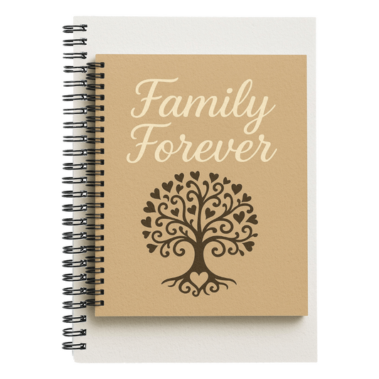 Family Forever Spiral Notebook