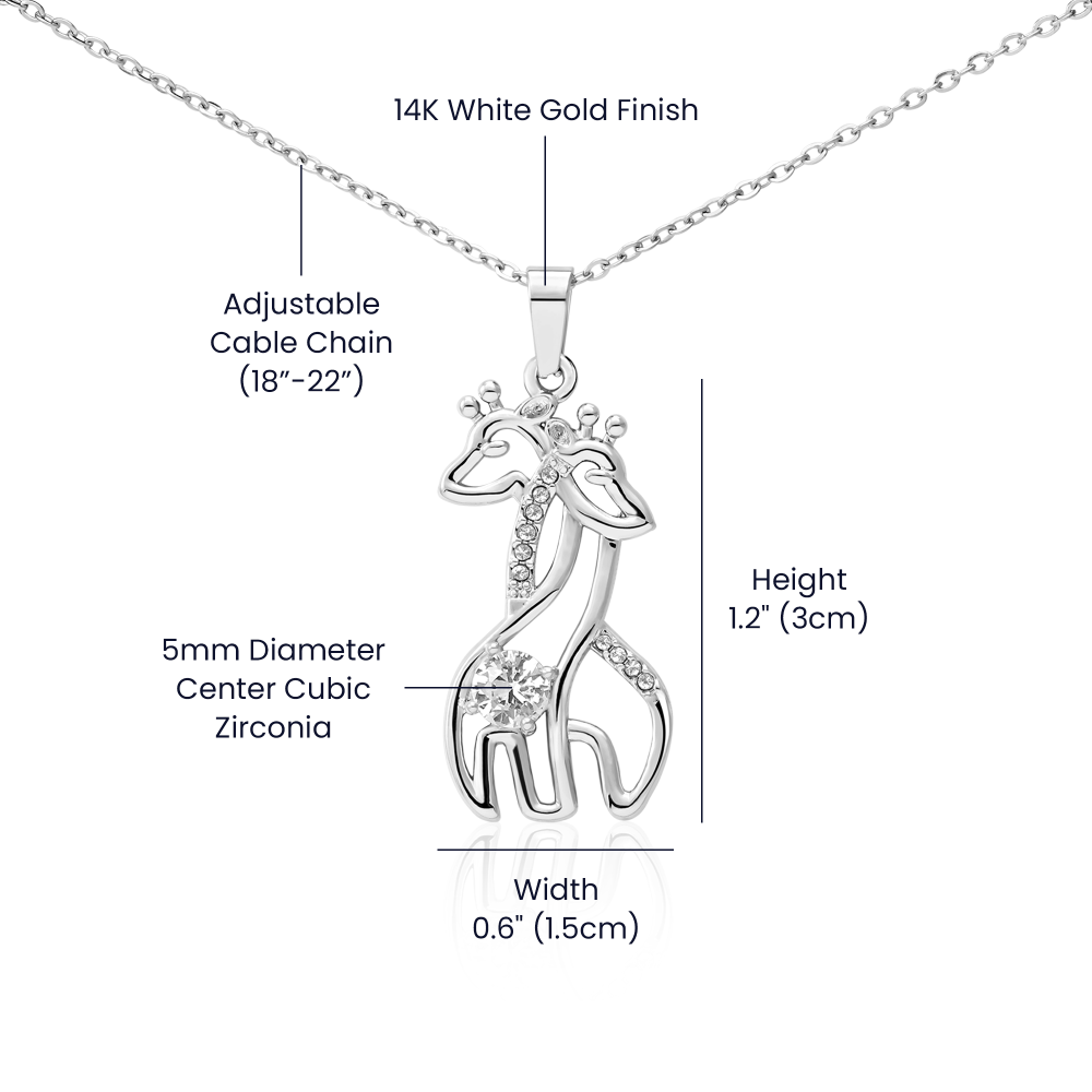 Stand Tall Giraffe Necklace